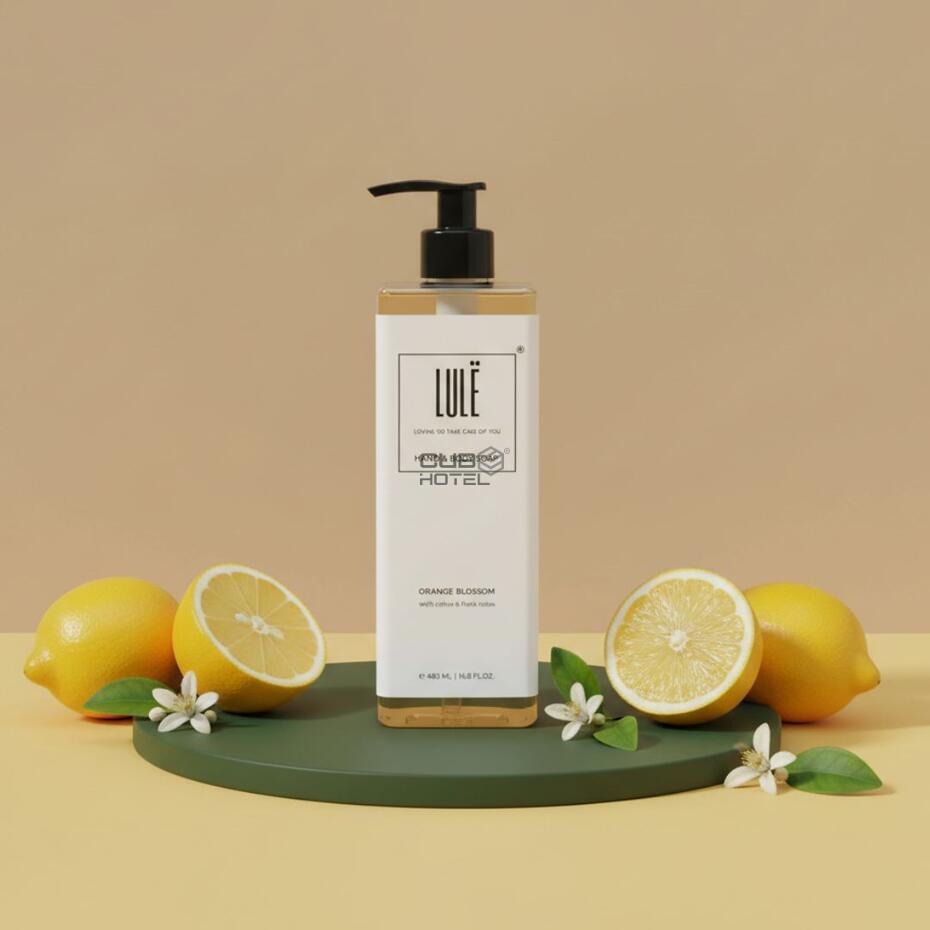24 Frascos Gel Mãos e Corpo 480ml LULE